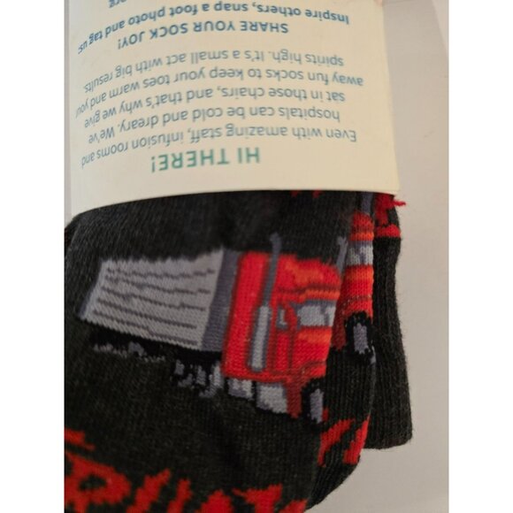 NWOT Triumpant Warrior "Mother Trucker"  Black Red Unisex Adult - Picture 6 of 8